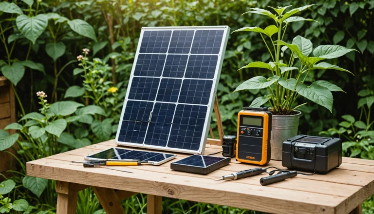 panneau solaire mobile maison