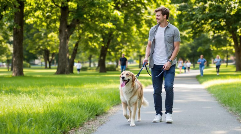 promenade chien
