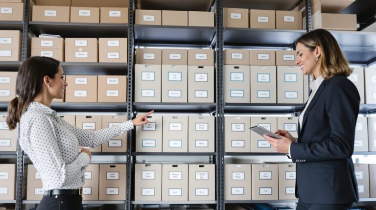 Optimiser la gestion documentaire : externalisation des archives d'entreprise