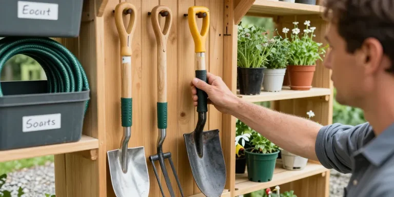 Comment ranger ses outils de jardin ?