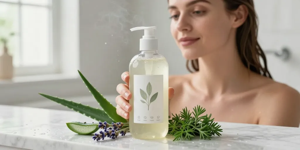 gel douche vegan